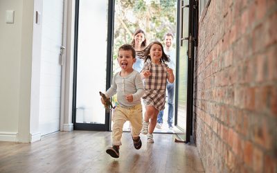 What should you look for in a home with young families?