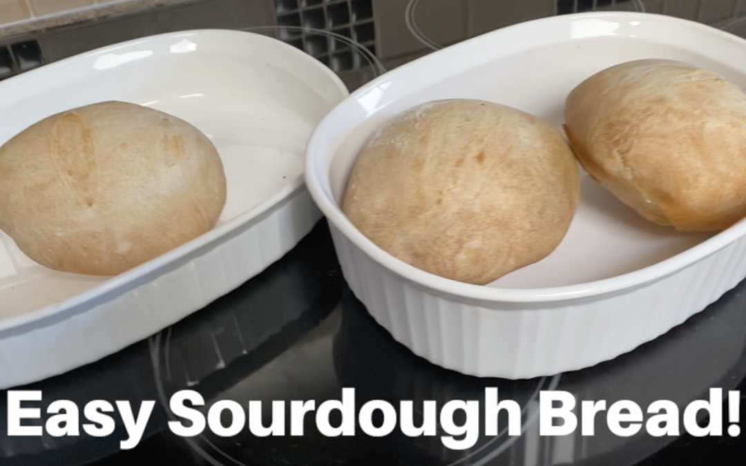 Easy Sourdough Bread Recipe!