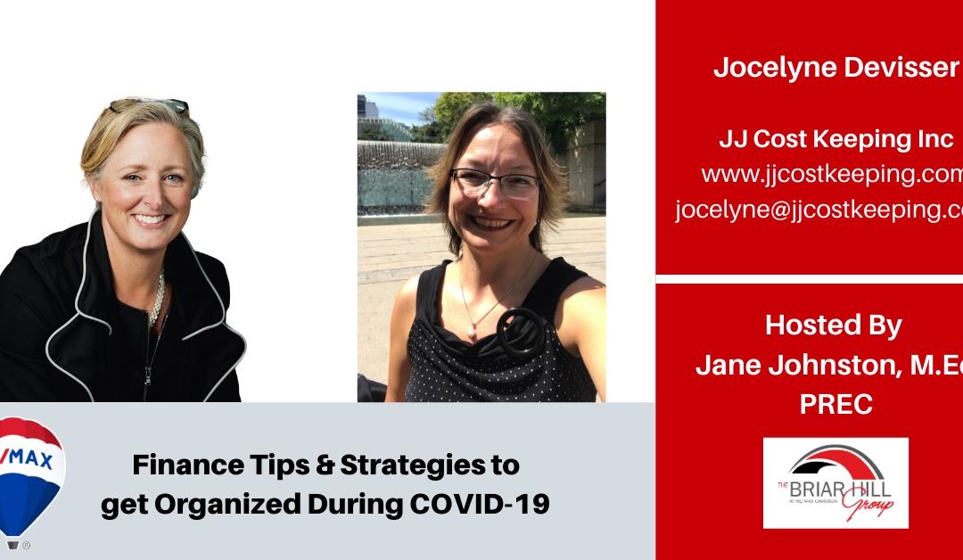 Finance Tips and Strategies to get Organized During COVID-19