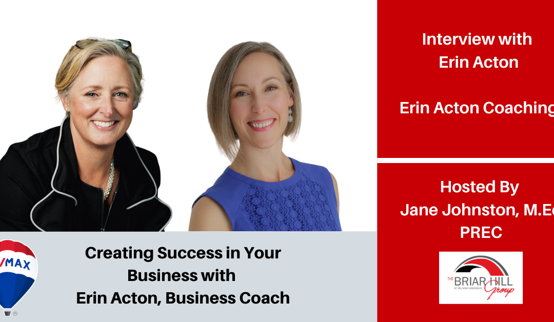 Creating Success in your Business with Erin Acton!