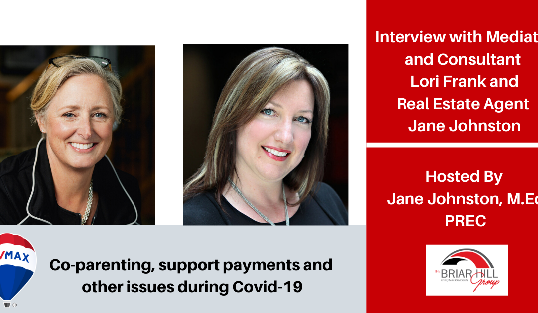 Co-parenting, Support Payments & Other Issues During Covid-19